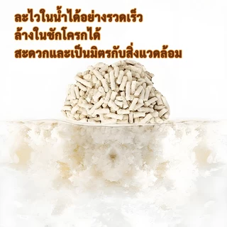 Plendy ทรายแมวเต้าหู้ ออร์แกนิค 100% ผลิตจากกากถั่วเหลืองธรรมชาติ 6 ลิตร