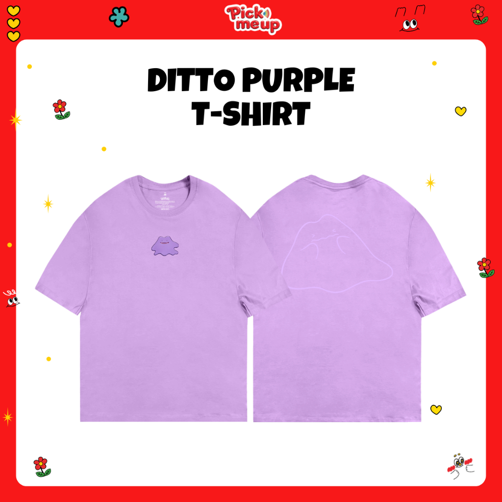 PickMeUp เสื้อยืดพิมพ์ลาย DITTO
