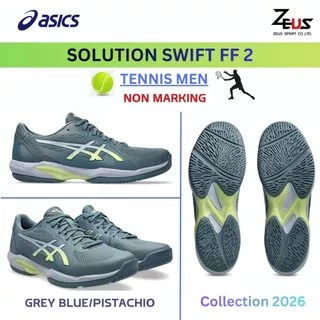 ASICS GEL-TENNIS (แนะนำไซส์ + 0.25 - 0.5CM จากรองเท้าผ้าใบค่ะ) รองเท้าเทนนิสผู้ชาย เน้นความมั่นคงและสบายเมื่อเล่นเทนนิส