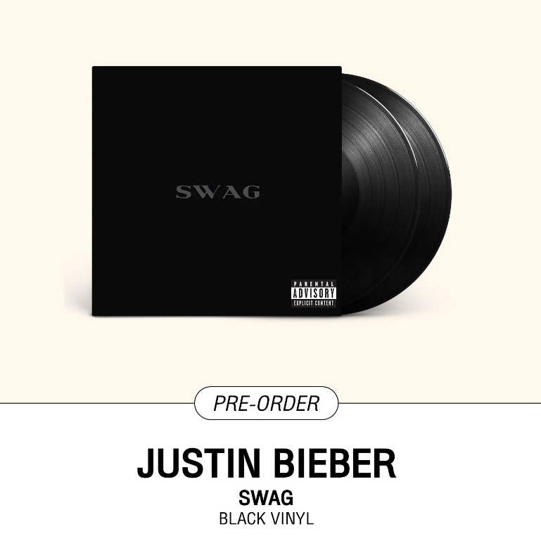 [Pre-Order] แผ่นเสียง Justin Bieber – SWAG (Vinyl)
