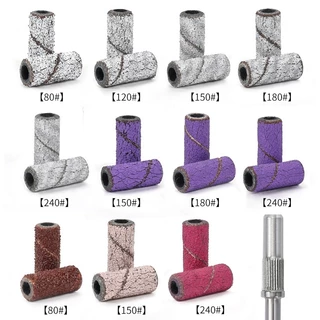 หัวเจียรกระดาษทรายขัดเล็บ ชุดหัวทรายขัดเล็บมินิ 3 มม./ยาว 13 มม.Sanding Band Set