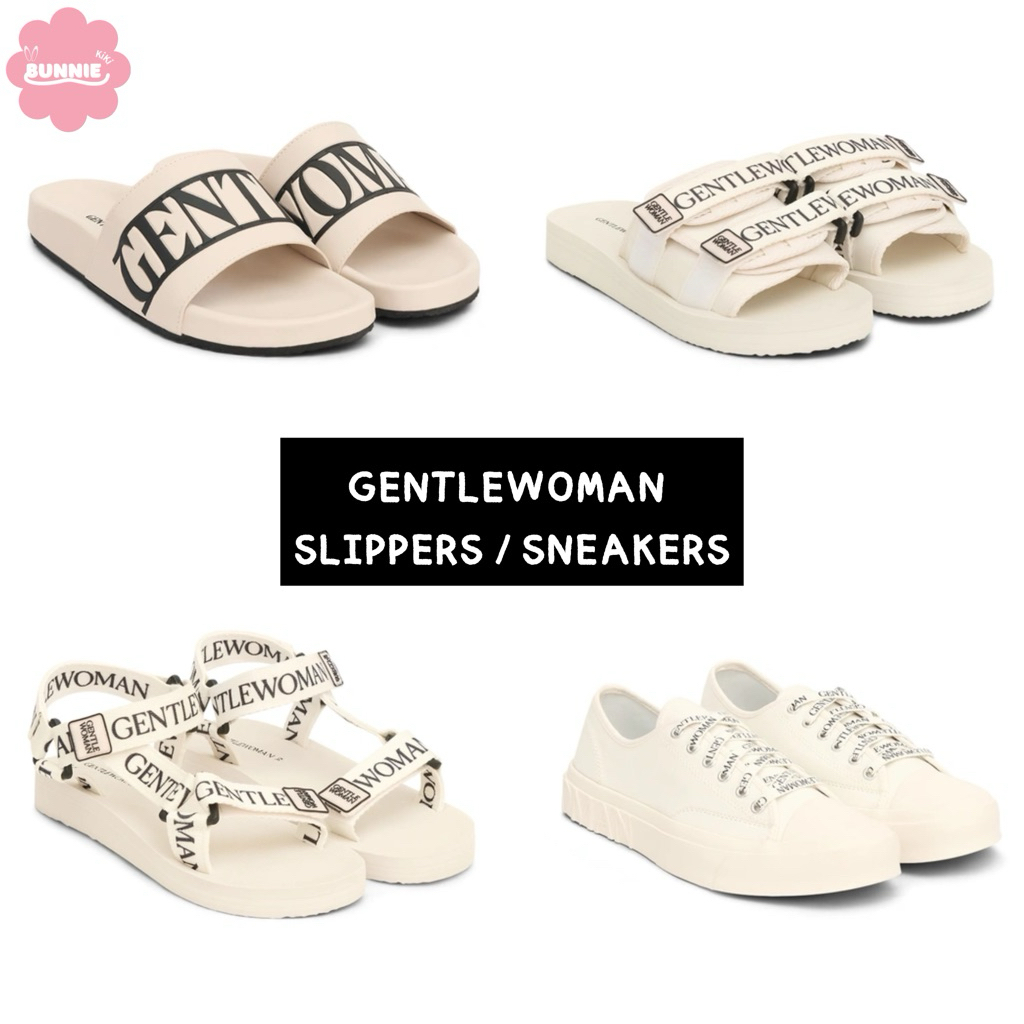 [พร้อมส่ง] รองเท้า GENTLEWOMAN - SLIPPERS / SNEAKERS มือ1 ของแท้🧾ฟรีถุงกระดาษ+ใบเสร็จ