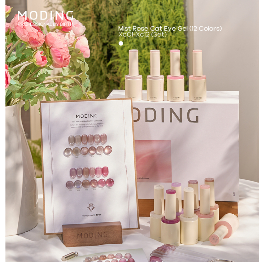 Mist rose cat eye Moding 12 colors *สูตร TPO free Hema free TMPTA free*