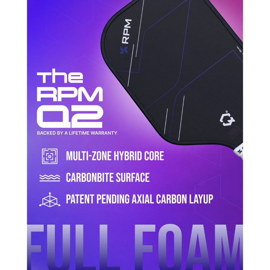 RPM Q2 Series Pickleball Paddle