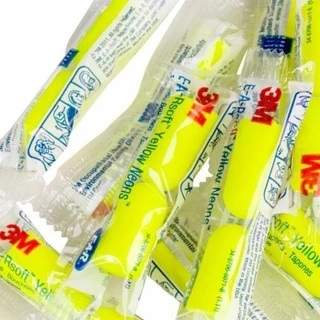 ที่อุดหู โฟมอุดหู 3M E-A-Rsoft Yellow Neons รุ่น 312-1250 เอียปลั๊ก Ear plug เนื้อโฟมนุ่ม ลดเสียง