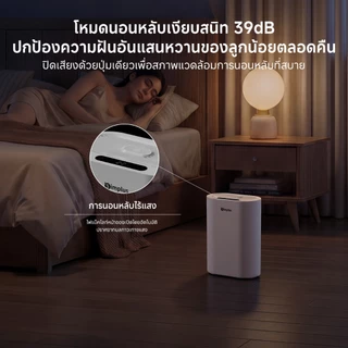 Simplus Dual-Core Dehumidifier Fresh 4 Pro ลดความชื้นอย่างแรง ถังน้ำขนาด 2.5 ลิตร ฟังก์ชันกระจายกลิ่นหอม CUSH009