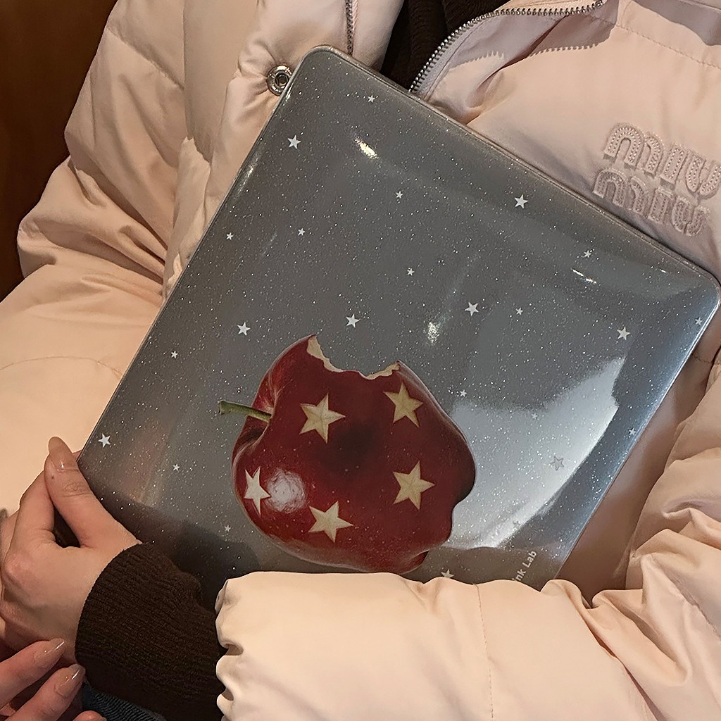 Shesell พร้อมส่ง✨เคส macbook(Glitter)Star Apple Air13 Neo13 Air15 M5/M4เคสสำหรับแมคบุ๊คใสPro13/14/16 ราคา ถูกที่สุด ดีลบีเคเค แกลเลอรีภาพที่ 6