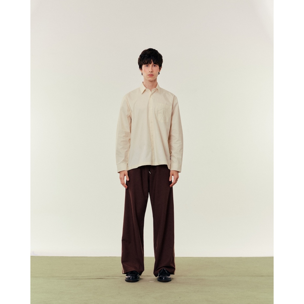 SMILEYHOUND CUT-OUT LOGO POCKET SHIRT