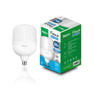 ยกลัง หลอดไฟ LED NANO LED High Power Bulb หลอดประหยัดไฟมาตรฐานขั้วหลอดไฟเป็นแบบ E27 มี มอก. NL-E27