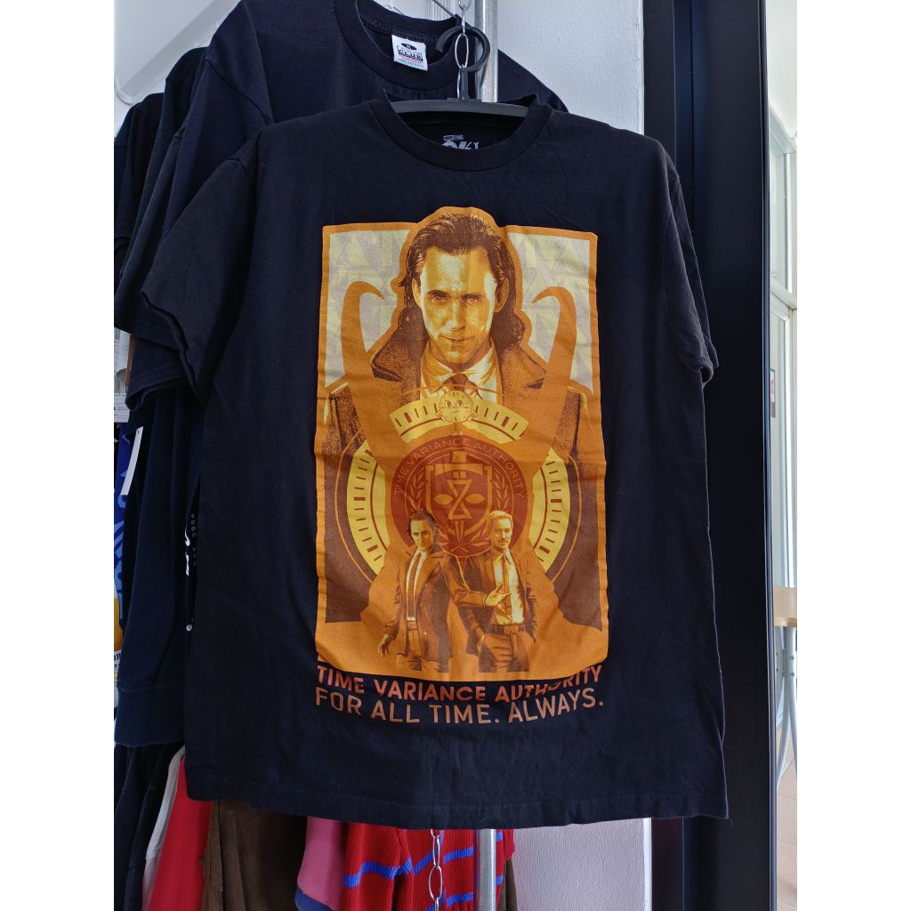 เสื้อ Loki shirt marvel Loki tva t-shirt L