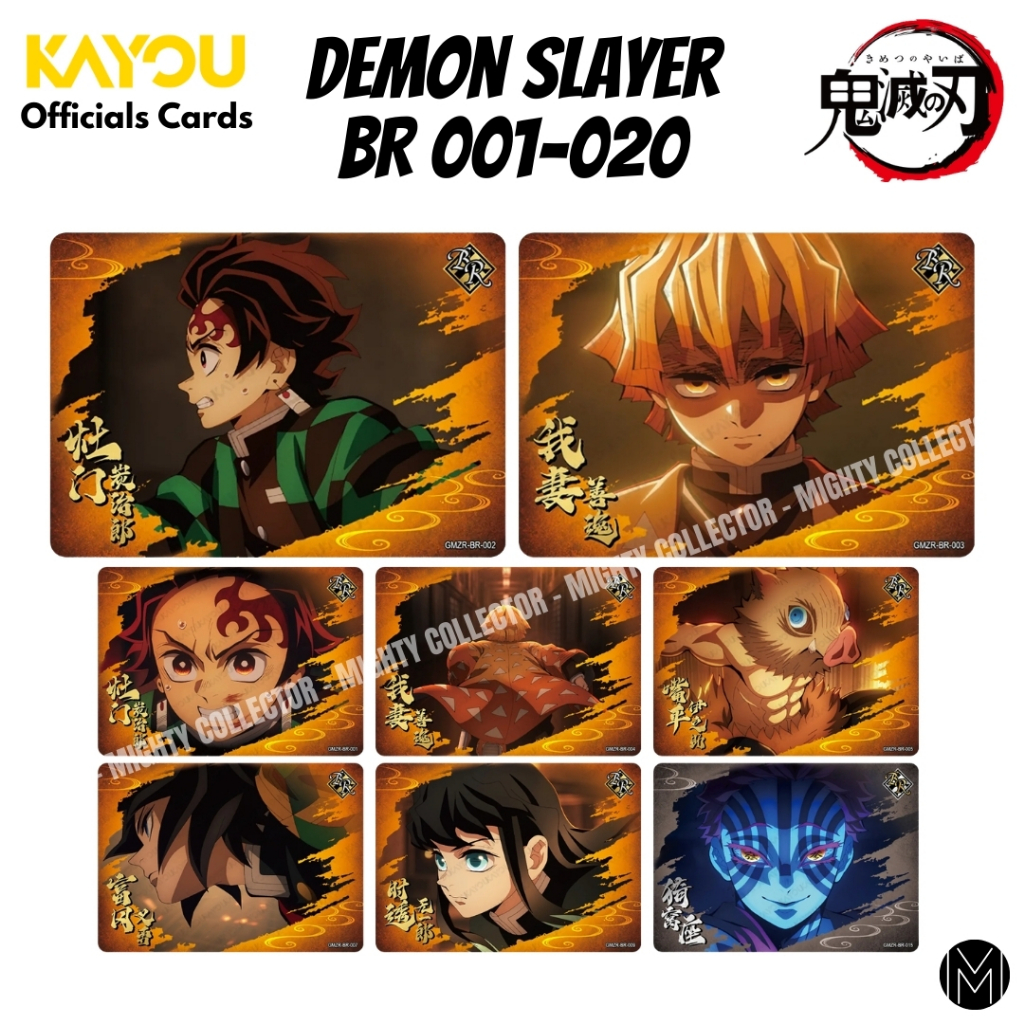 ดาบพิฆาตอสูร Demon Slayer KAYOU การ์ดสะสม - BR - Official Cards