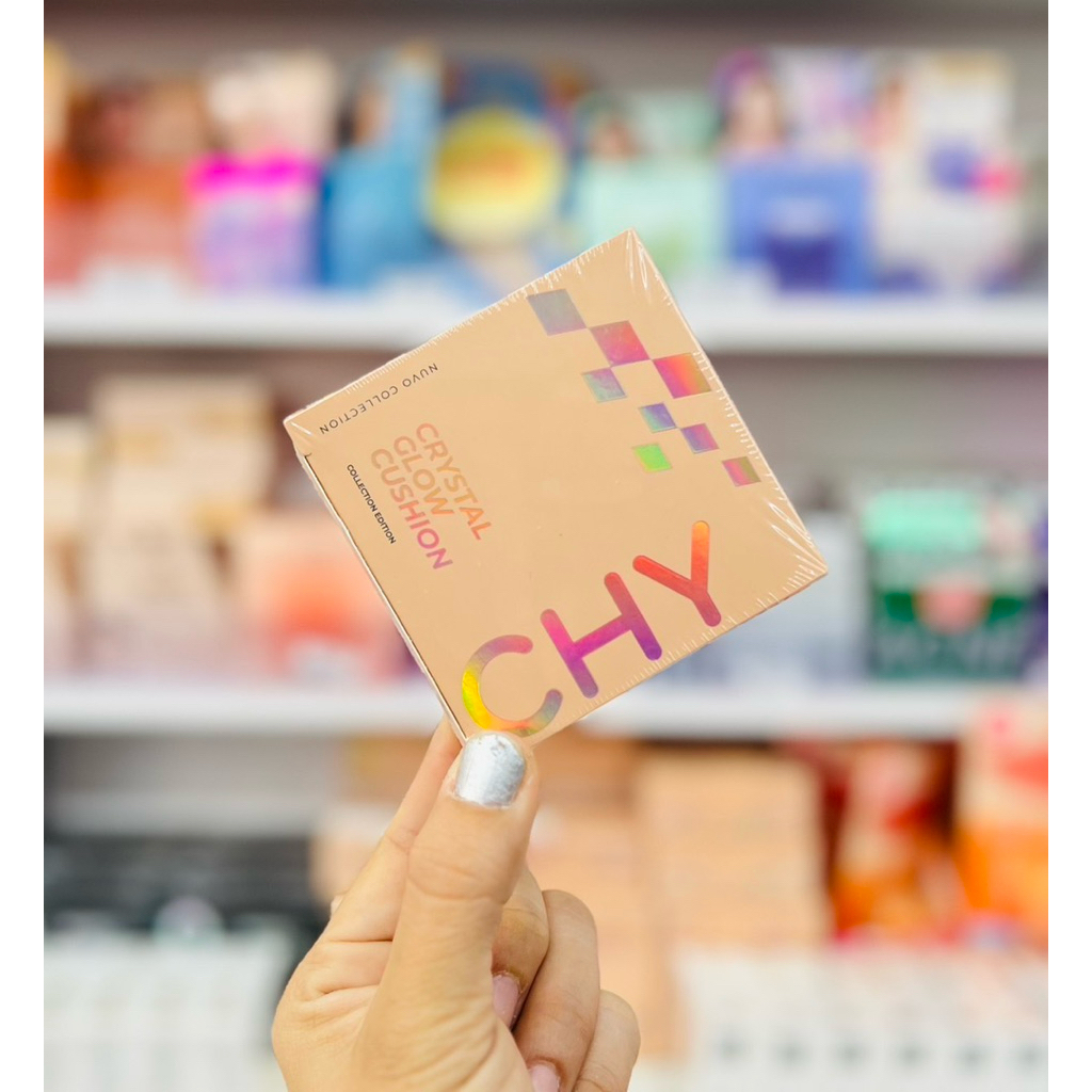 CHY คุชชั่น รุ่นแมทท์ CHY Cushion Matte (แบบตลับ) New คุชชั่นโกลว์ Chy Cushion Glow สูตรใหม่ พกพาง่า