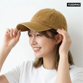 Yuedpao Cap Classic Fade Denim หมวกยืดเปล่า สไตล์มินิมอล หมวกฟอกเฟด แฟชั่น