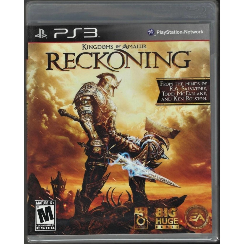 Kingdoms of Amalur Reckoning (PS3) PlayStation 3 - วิดีโอเกมเวอร์ชันสหรัฐอเมริกา - มือสอง