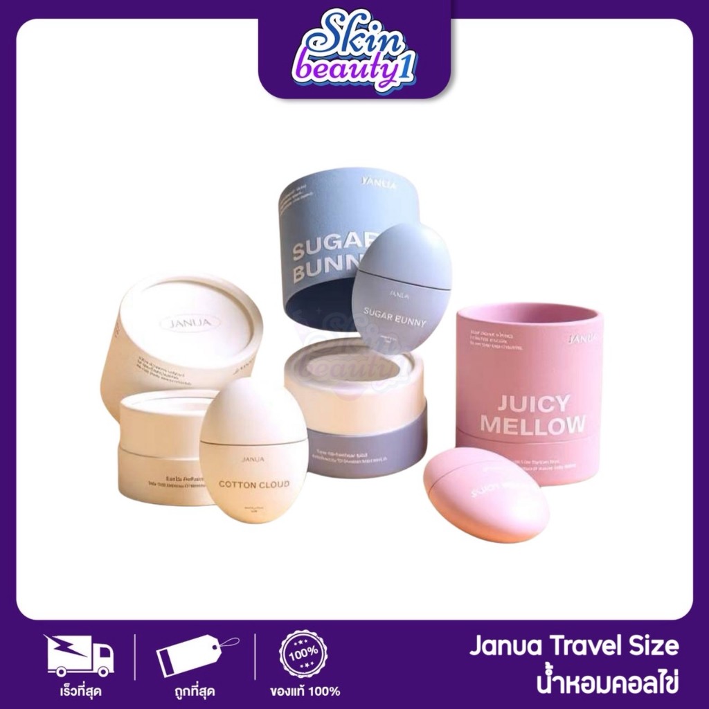 น้ำหอมแจนยัวร์คอลไข่ กลิ่นหอมผู้ดี ติดทนนาน JANUA THE TRAVEL SIZE ขนาด15 ml.