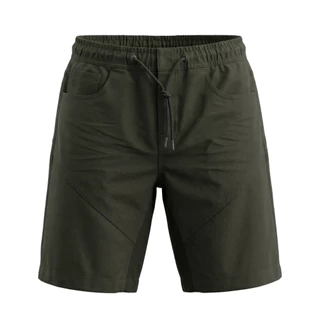 DAVIE JONES [BE FEARLESS] กางเกงขาสั้นผู้ชาย Slim Fit Shorts สีเขียวมะกอก เขียว กากี ดำ SH0014
