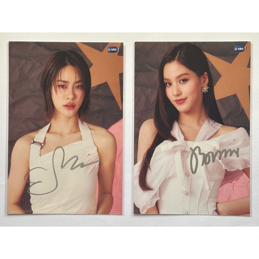 gmmtv emi bonnie sign postcard