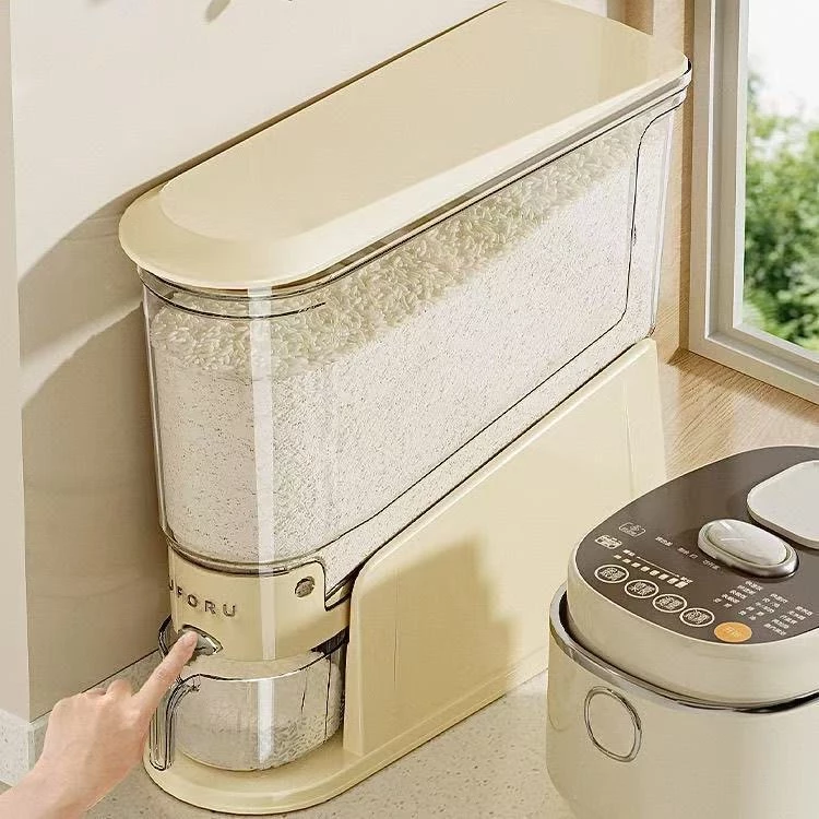 S-Airice ถังข้าวสาร ถังใส่ข้าวสาร 5KG/10KG Rice storage bucket กล่องเก็บข้าวสาร ที่เก็บข้าวสาร thumbnail 10