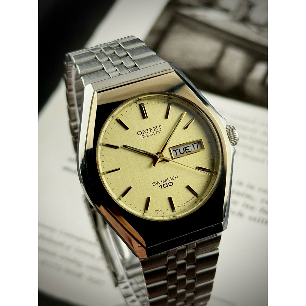 ORIENT SWIMMER QUARTZ นาฬิกาวินเทจมือสอง