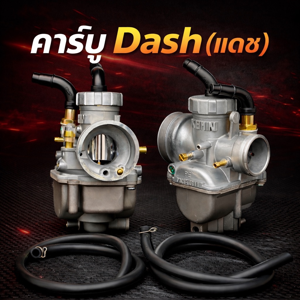 คาร์บูแดช คาบูแดชแท้โรงงาน DASH รับประกันจูนนิ่งทุกลูกแบบไม่ต้องลุ้น