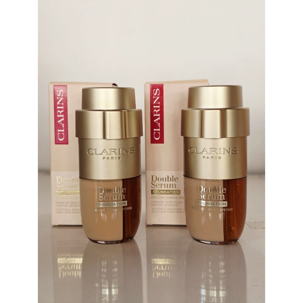พร้อมส่ง - Clarins Double Serum Foundation 30ml