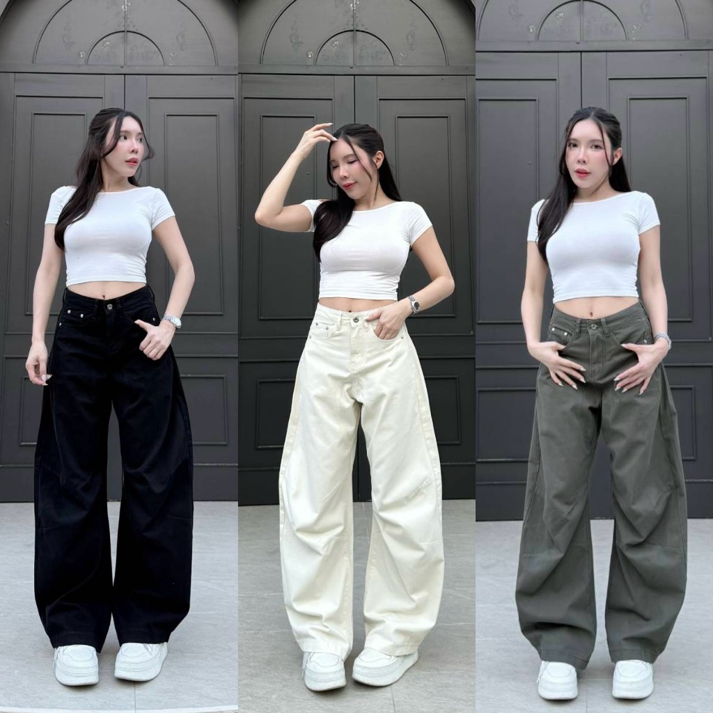 ยีนส์SARAN SR091 กางเกงยีนส์ Jersey Jeans