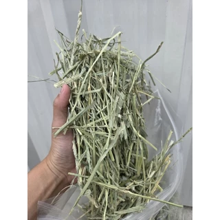Rabbithill หญ้าทิมโมธี สแตนดาร์ด Timothy ก้านเล็ก เส้นกรอบ (คล้ายมารุคัง) ร่อนฝุ่น 1kg. หญ้ากระต่ายแกสบี้กรอบไม่แข็ง