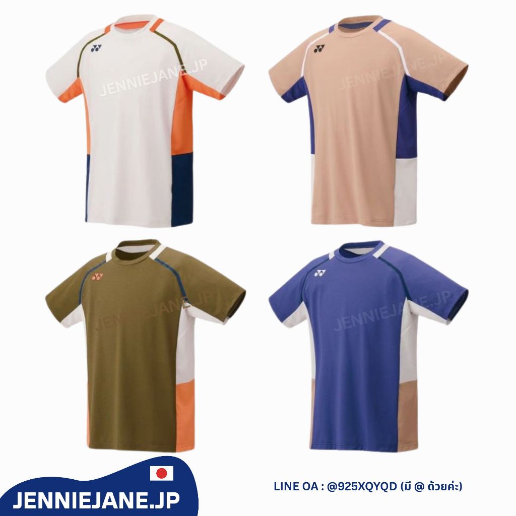 (พร้อมส่งทุกสี บางไซส์)เสื้อแข่ง Yonex รุ่นใหม่ ทีมเกาหลี Unisex/Men แท้ 100%