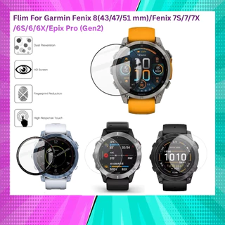 ฟิล์ม 3D สําหรับ Garmin Fenix 8(43/47/51 mm)/7S/7/7X/6S/6/6X/Epix pro 2(42/47/51 mm) สินค้าในไทย จัดส่งภายใน 24 ชั่วโมง