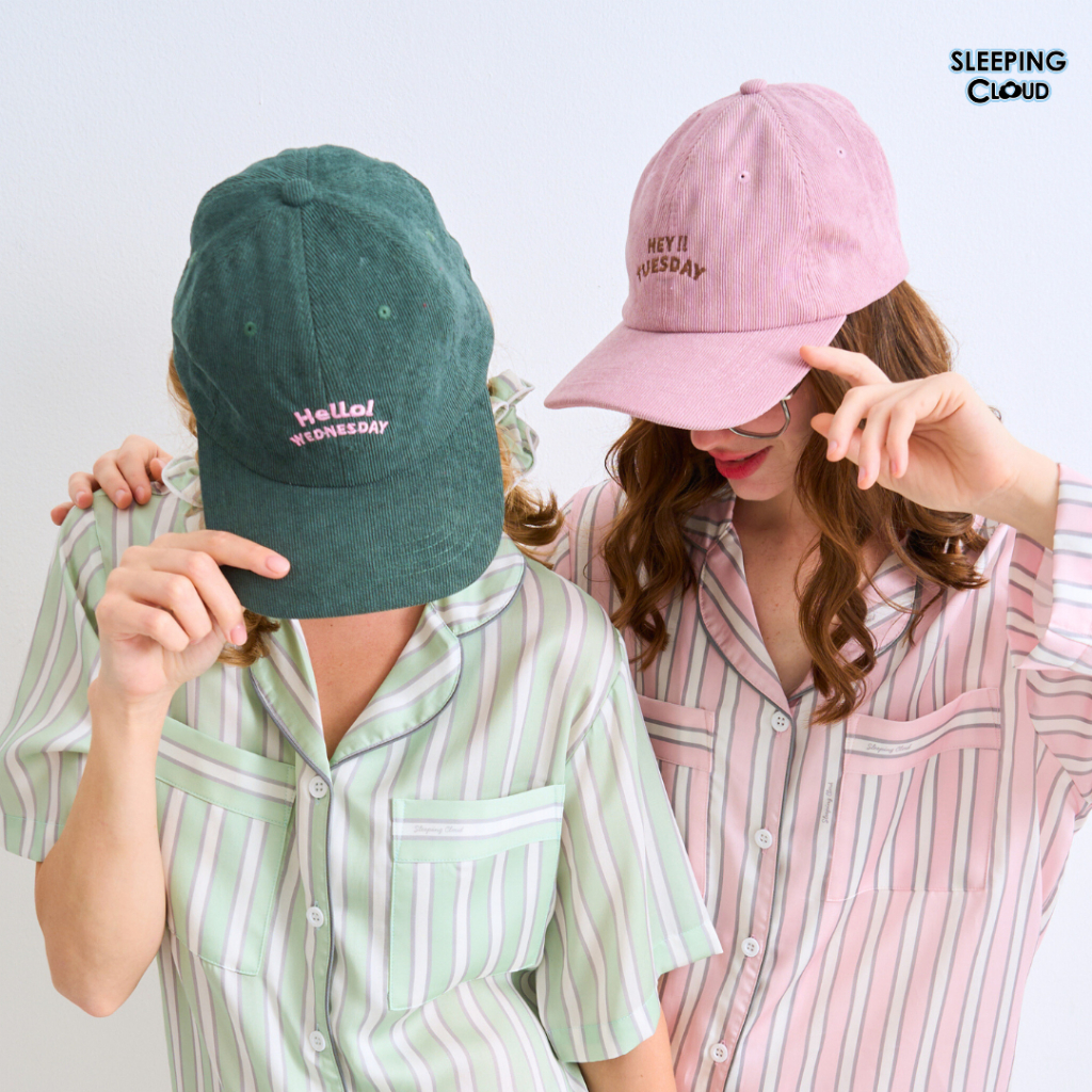 หมวก Sleeping Cloud ลายสวย เข้าเซตกับชุดนอน 7 สี SEVEN DAYS