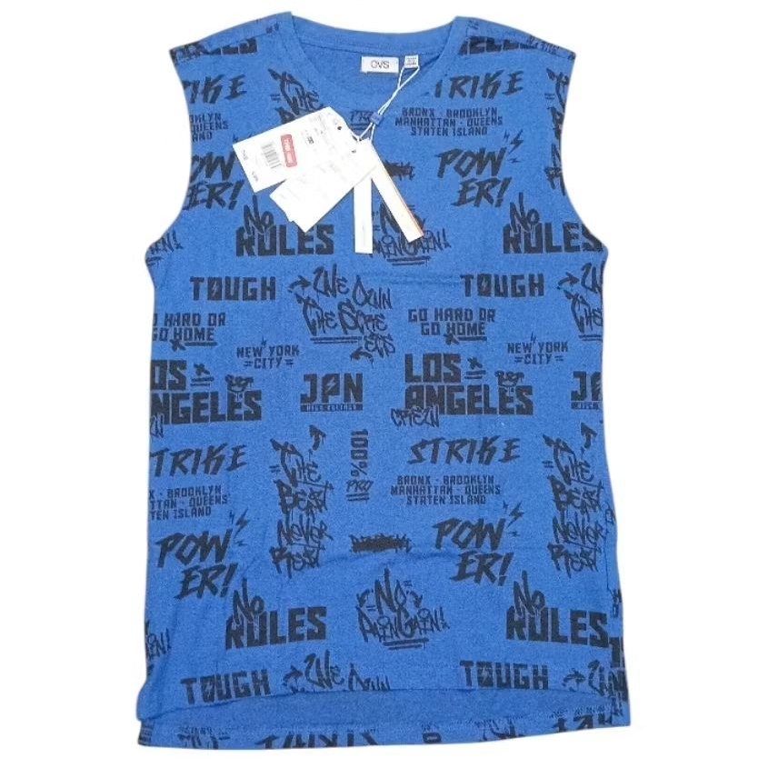 ​🏀OVS Kids Tank Top เสื้อกล้ามดีไซน์แท้ ป้ายห้อย
