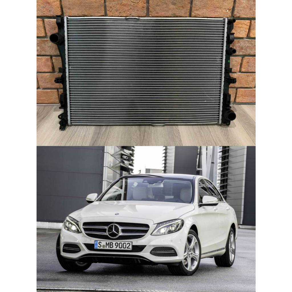 หม้อน้ำ Mercedes-Benz w205 W213 งานเกรด OEM คุณภาพดีตัวอะไหล่รหัส A0995007303
