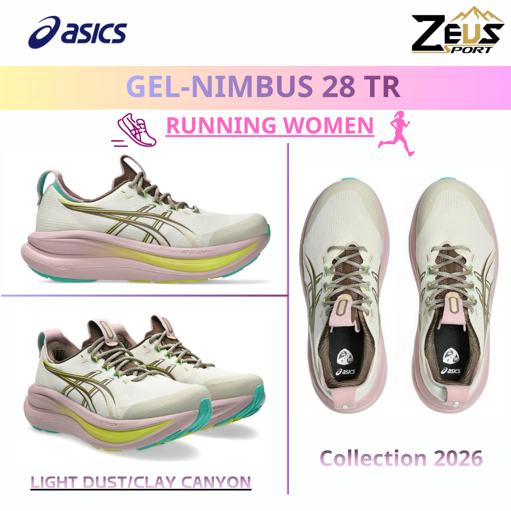 ASICS NIMBUS 28 รองเท้าวิ่งสาย Max Cushion ที่เน้นนุ่มสบายสุด ๆ เหมาะทั้งวิ่งยาวและใส่เดินประจำวัน [RUNNING WOMEN]