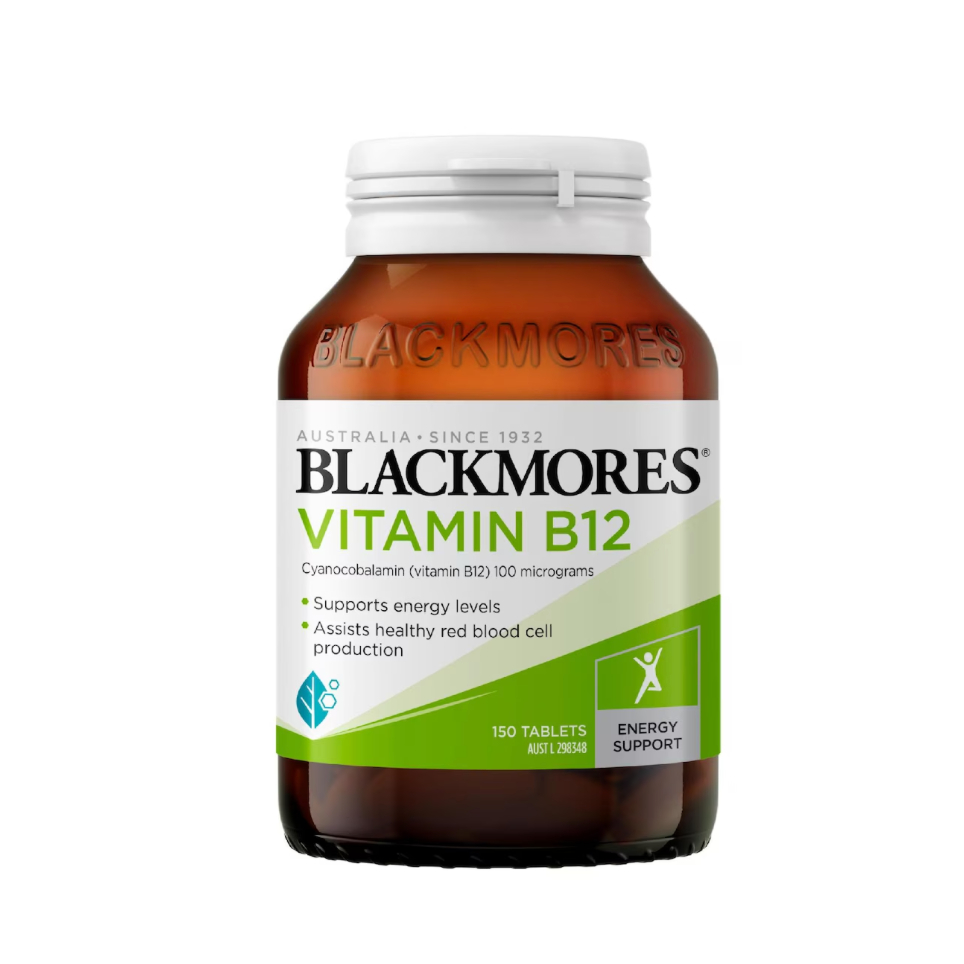 Blackmores Vitamin B12 Energy Support 75 Tablet /150 Tablet วิตามินบี12