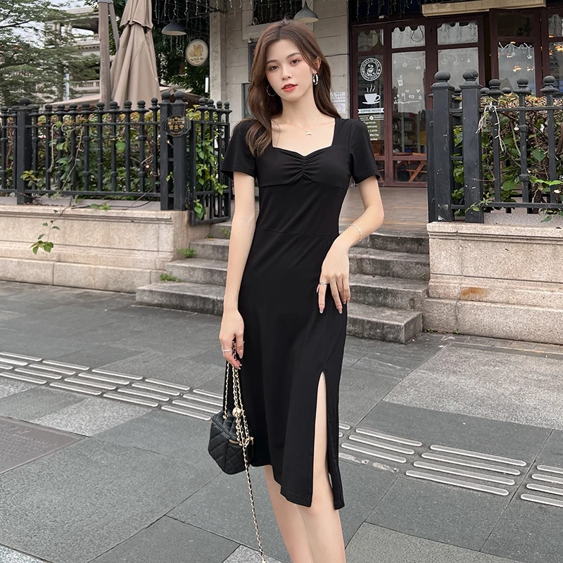 summeroutfits  foryou ผู้หญิง  เดรสสีแดง น่ารักหวานละมุน เรียบหรู satindress  viral elegantdress🌹 thumbnail 8