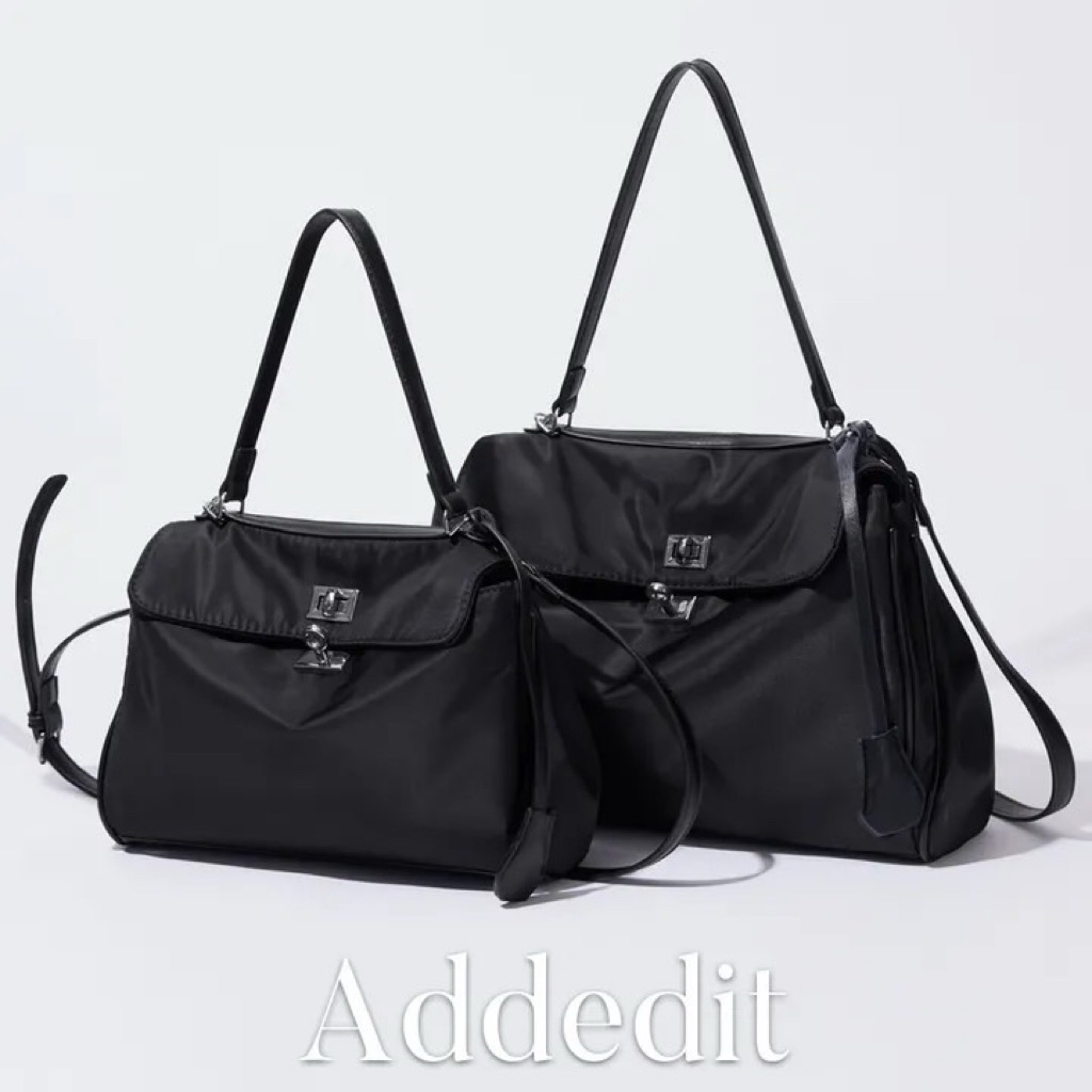 พรีออเดอร์เกาหลีแบรนด์แฟชั่น  Nylon  birkin bag / 2 SIZE M/L รอพรี 3-4 วีค