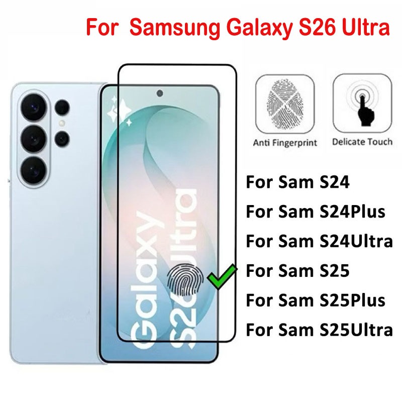 ฟิล์มกระจกเต็มจอ9Dของเเท้! เเบบกาวเต็มเเผ่ม ซัมซุง S24ultra S25ultra S26ultra ฟิล์มใส For Samsung S24 S26 S25 ultra Plus ราคาถูก Shopee Lazada
