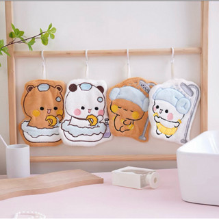 (พร้อมส่งจากไทย🇹🇭) ผ้าเช็ดมือลาย Bubu & Dudu สุดน่ารัก (มี 4…