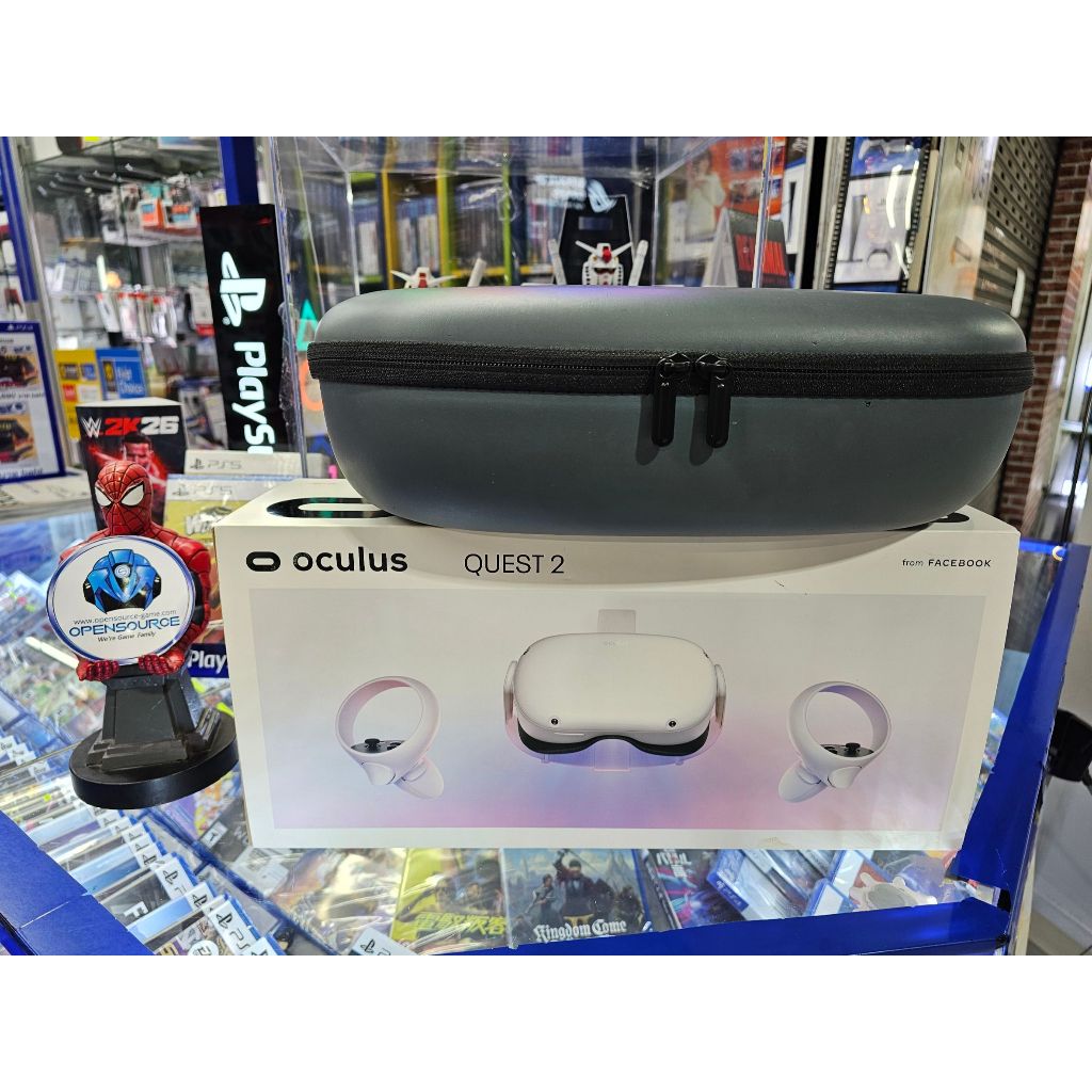 [พร้อมส่ง มือสอง มีหน้าร้าน ใช้งานได้ปรกติ สภาพนางฟ้า]oculus: Meta Quest 2 Oculus Quest 2 - VR 64GB