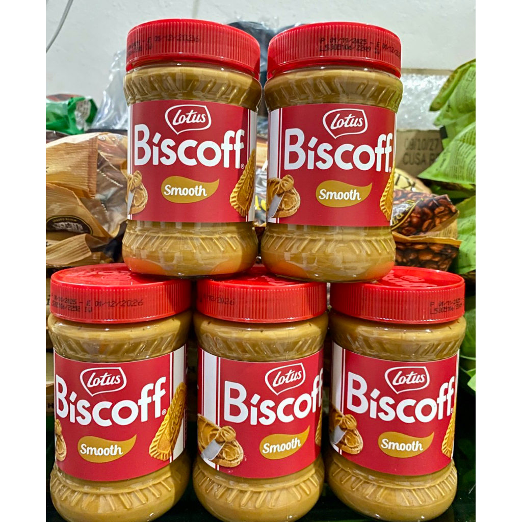 ++พร้อมส่ง++ Lotus Biscoff Spread Smooth รสแยมคาราเมล บิสกิต ขนาด 400 กรัม สินค้านำเข้าจากเบลเยี่ยม