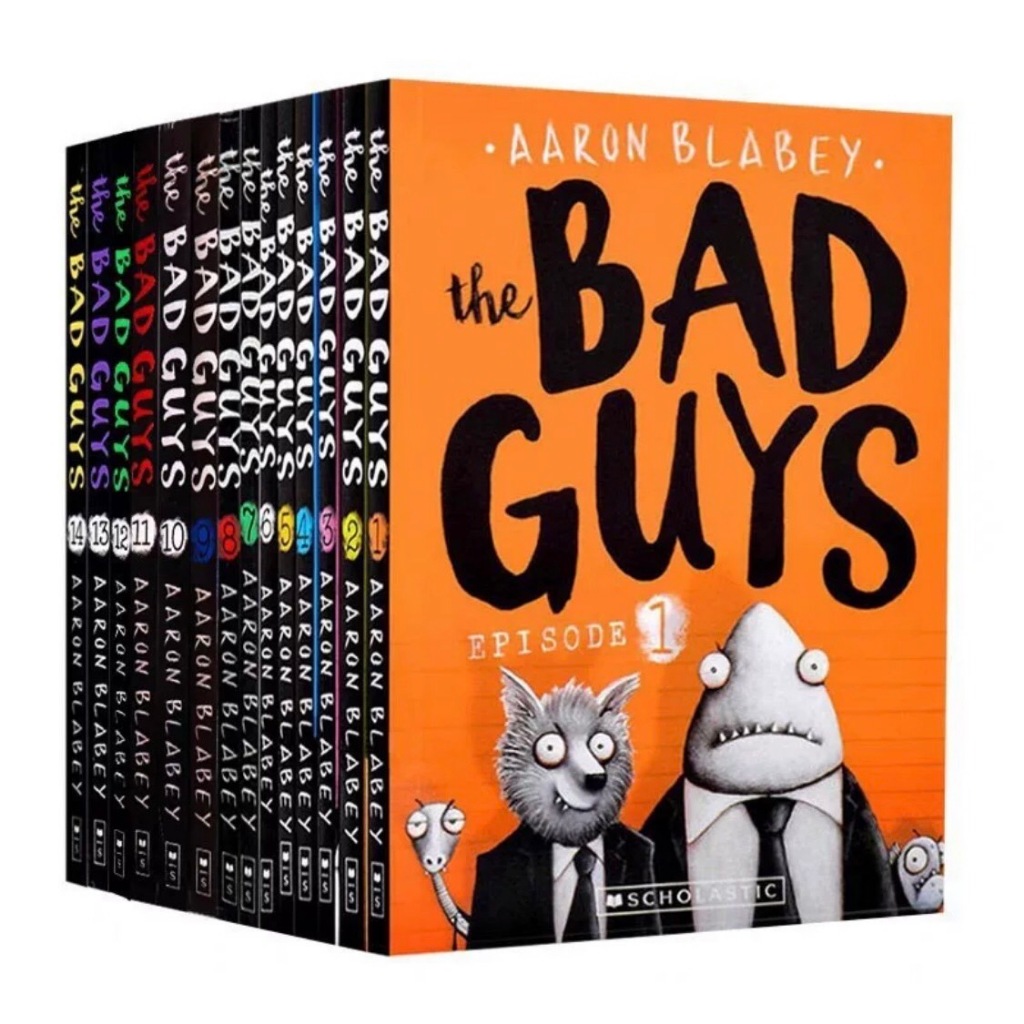เมื่อเหล่าตัวร้ายอยากเป็น "ฮีโร่"! The Bad Guys เซต 1-14 เล่ม วรรณกรรมสุดฮาที่เด็กๆ ทั่วโลกวางไม่ลง
