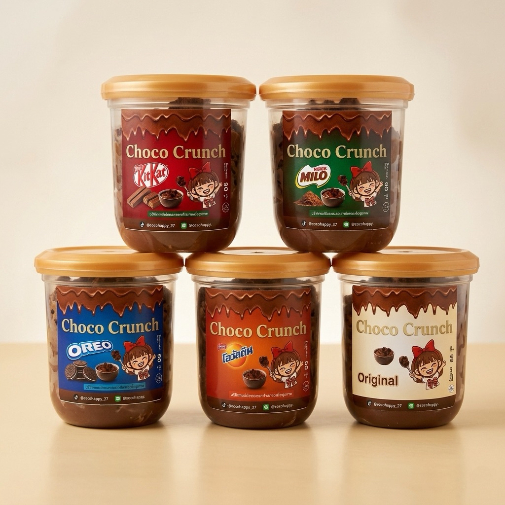 โกโก้ครั้นมินิ choco crunch( 5แถม1 )