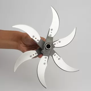 ชุดเครืองสับผัก สับอาหารสัตว์ ใบมีด พร้อมแกน Vegetable and animal feed chopper set, including blades and shaft.