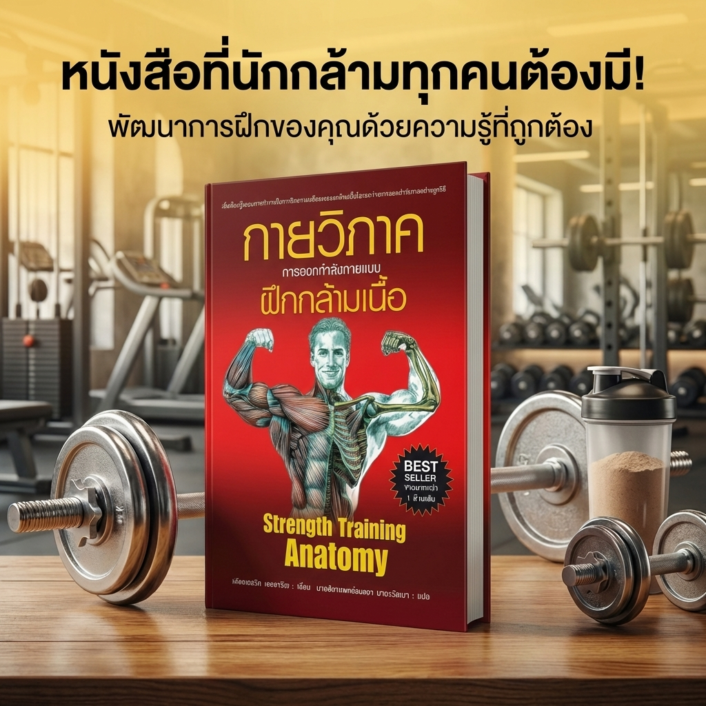 ส่งด่วน กายวิภาค การออกกำลังกายแบบฝึกกล้ามเนื้อ ปกอ่อน