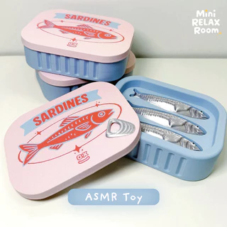 ของเล่นคลายเครียด ASMR ปุ่มกดเสียงเพราะ 3D Print ลายปลากระป๋อง | เสียงคลิกใส (Blue Switch) กดเพลิน ของขวัญสุดครีเอทีฟ