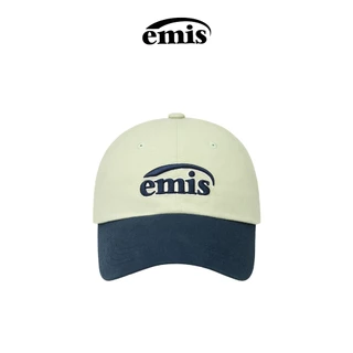 EMIS - DUO LOGO TWO TONE BALL CAP (BEIGE , LIGHT GREEN, MINT , PASTEL BLUE , YELLOW, BLUE)