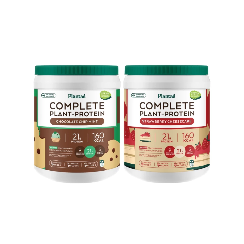 Plantae Complete Plant Protein สูตร Dessert Factory กระปุก 800g โปรตีนจากพืช plant based เพิ่มกล้ามเนื้อ โปรตีนสูง thumbnail 3