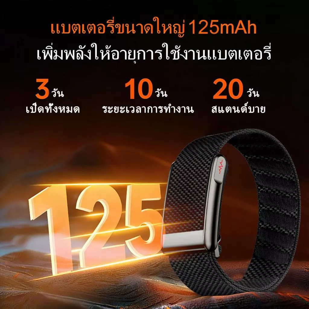 MAJDOMO LOOP Smart watch band ตรวจ ECG GPSวัดน้ำตาลไม่เจ็บตัว วัดความดันโลหิต กรดยูริก ไขมันในเลือด HRV thumbnail 8