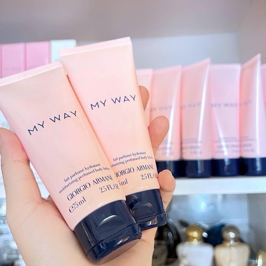 💕บอดี้โลชั่นน้ำหอม Giorgio Armani My Way Perfumed Body Lotion 75ml