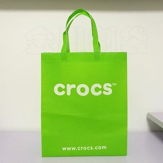 Crocs Green Reusable Tote Shopping Bag